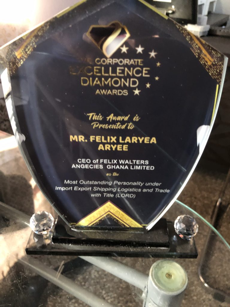 The Corporate Excellence Diamond Awards Plaque